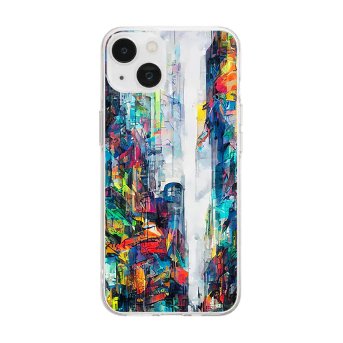 Digital Boulevard Soft Clear Smartphone Case