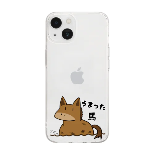 うまった Soft Clear Smartphone Case