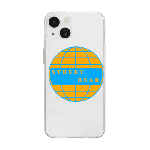 ストリート・ベアー Soft Clear Smartphone Case