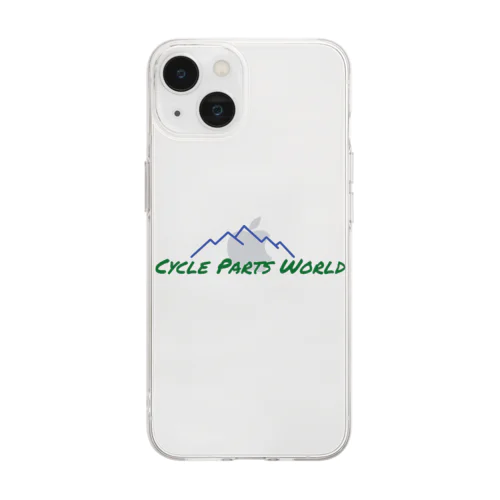 cycle parts world コラボ Soft Clear Smartphone Case