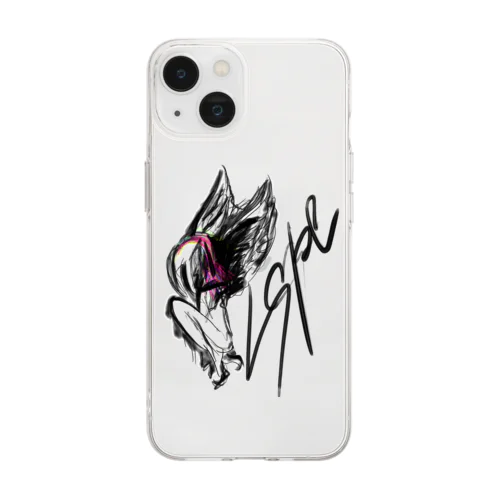 天使と悪魔は紙一重 Soft Clear Smartphone Case