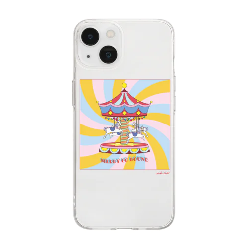 Merry go round Soft Clear Smartphone Case