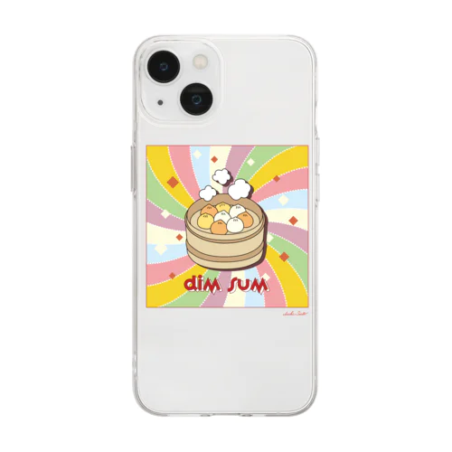 dim sum Soft Clear Smartphone Case