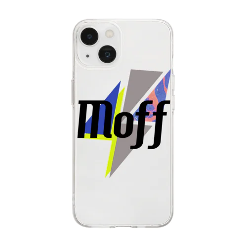 Moff Rock purple official goods ソフトクリアスマホケース