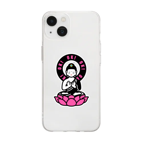 OK! BUDDHA Soft Clear Smartphone Case