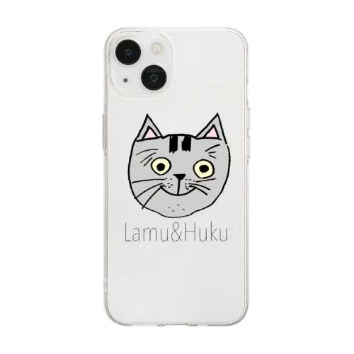 ラム君とフクちゃん Soft Clear Smartphone Case