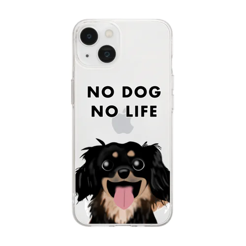 NO DOG NO LIFE ♡ Soft Clear Smartphone Case
