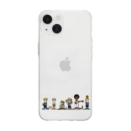 Meerkats  Soft Clear Smartphone Case