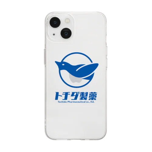 ミラクルビュッフェ 架空CM「トチダ製薬」スマートフォンケース_イラスト Soft Clear Smartphone Case