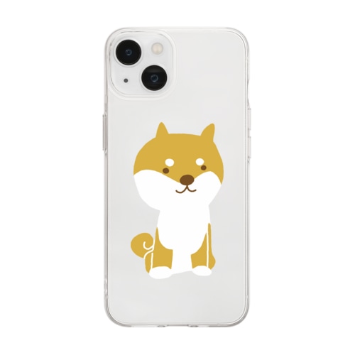 柴犬 Soft Clear Smartphone Case