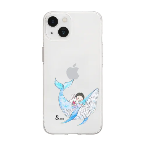 【Whale】&me Soft Clear Smartphone Case