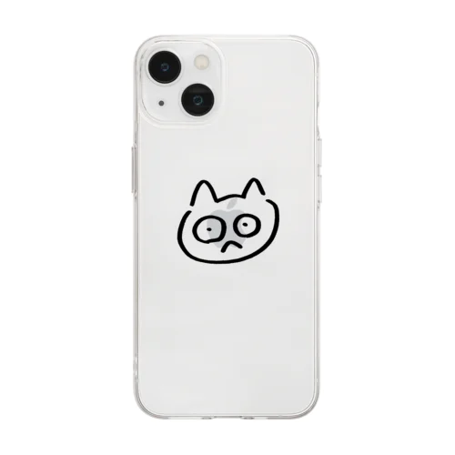 ねこちゃん Soft Clear Smartphone Case