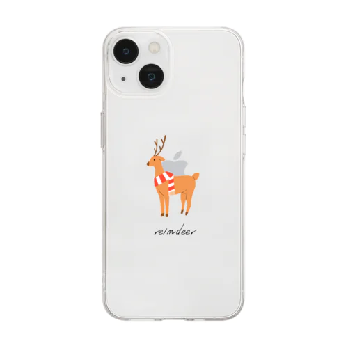 クリスマス31 Soft Clear Smartphone Case