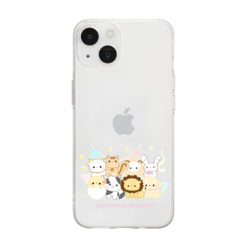 ぴよ森グッズ公式アイテム Soft Clear Smartphone Case