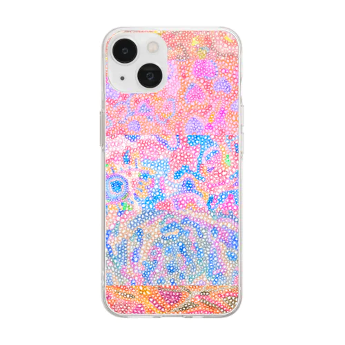 恋心 Soft Clear Smartphone Case