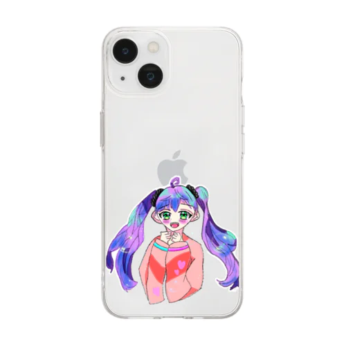 むうちゃ Soft Clear Smartphone Case