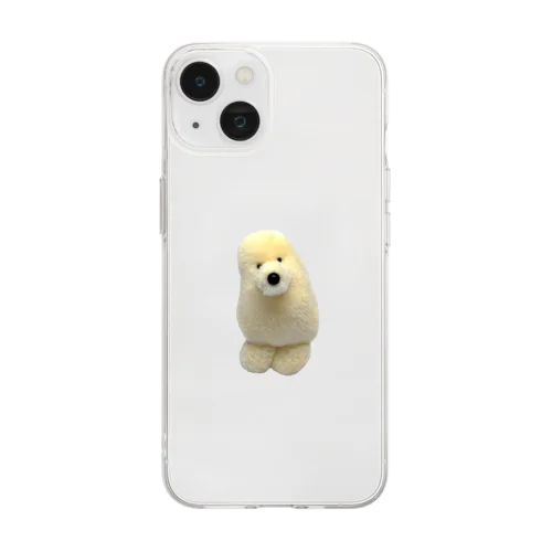 豆粒ぐらい（一粒） Soft Clear Smartphone Case