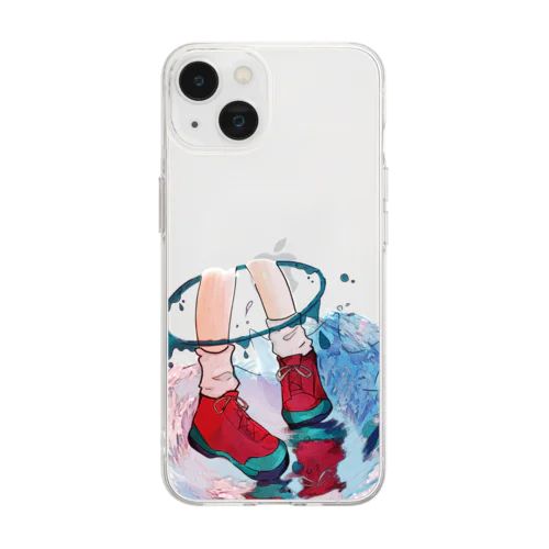 あしかせ。 Soft Clear Smartphone Case