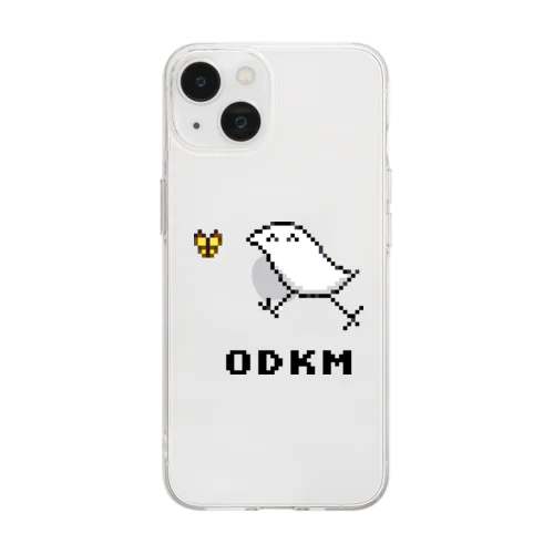 ドットおだやか　さんぽver. Soft Clear Smartphone Case