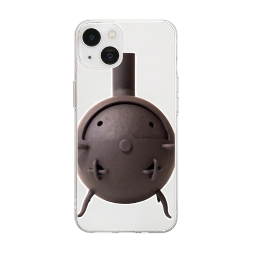 ますく・ど・くろすけ Soft Clear Smartphone Case