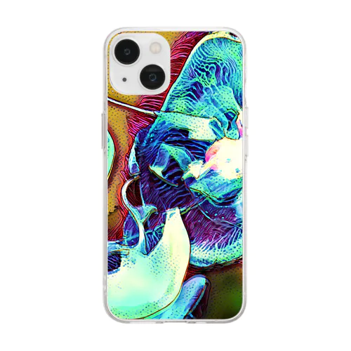 Psyberpunk Jerry Fish Soft Clear Smartphone Case