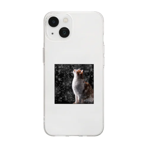 猫19 Soft Clear Smartphone Case