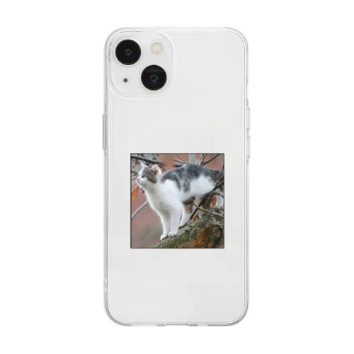 猫20 Soft Clear Smartphone Case