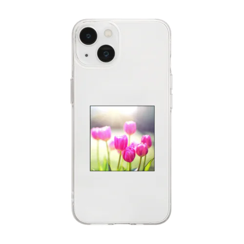 チューリップ10 Soft Clear Smartphone Case