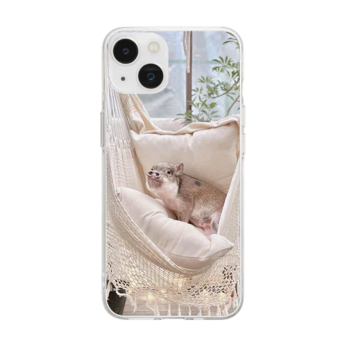 ハンモック Soft Clear Smartphone Case