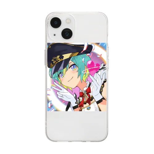 Midori Hibiki - MEGAMI #09275 Merch  Soft Clear Smartphone Case