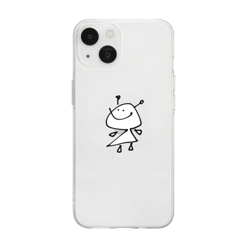 とってもかわいい未知の生物 Soft Clear Smartphone Case