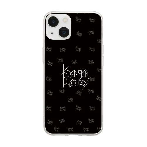 KIDS BASE RECORDS　iPhoneケース Soft Clear Smartphone Case