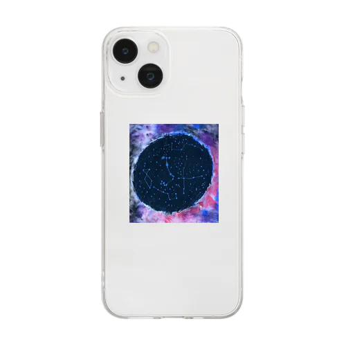 プラネタリウム Soft Clear Smartphone Case