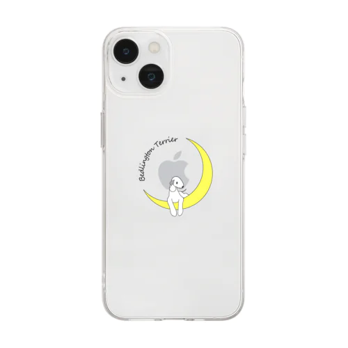 三日月 Soft Clear Smartphone Case