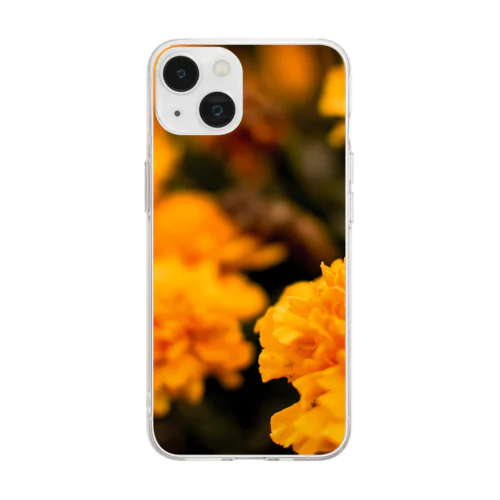 橙の花 Soft Clear Smartphone Case