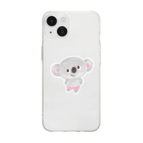 こあらくん Soft Clear Smartphone Case