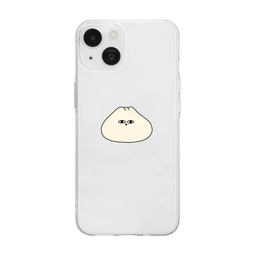 オーソドックスな肉まん Soft Clear Smartphone Case