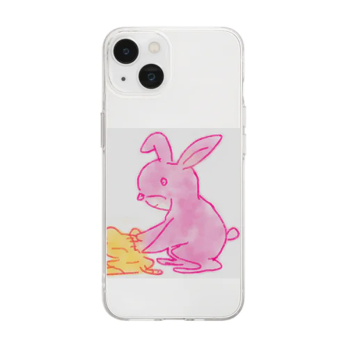 卯 Soft Clear Smartphone Case