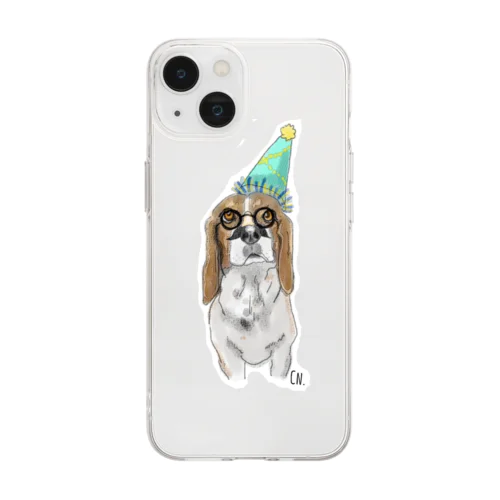 party！ Soft Clear Smartphone Case