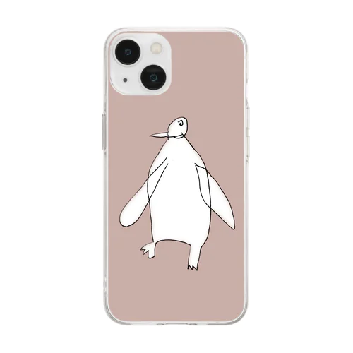 PENGUIN Soft Clear Smartphone Case