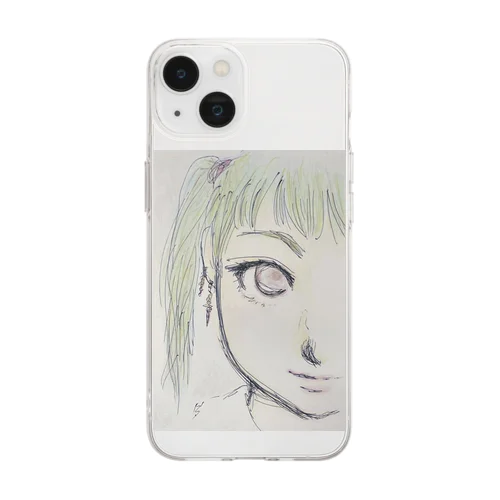 魔法少女ちゃん Soft Clear Smartphone Case