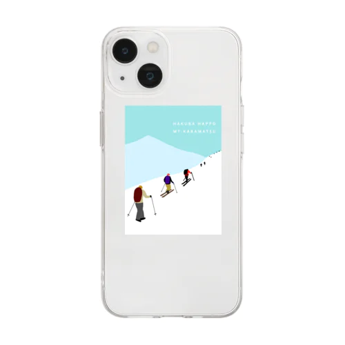 HAKUBA HAPPO TREKKING Soft Clear Smartphone Case