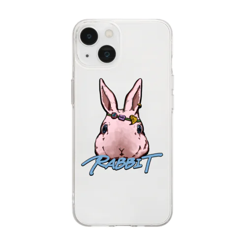 RABBIT2023！ Soft Clear Smartphone Case