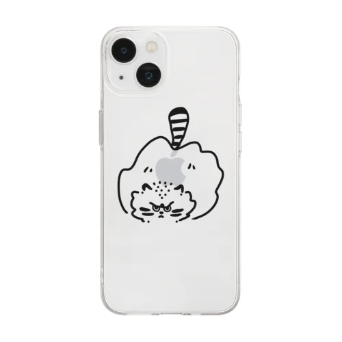 ブチギレマヌルネコ Soft Clear Smartphone Case