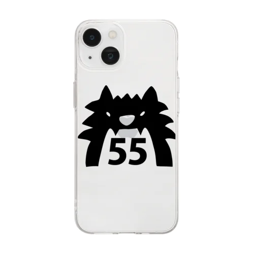 CAT ROAR55 Soft Clear Smartphone Case