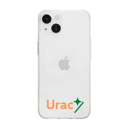 Uracy公式グッズ（クリア版） ソフトクリアスマホケース