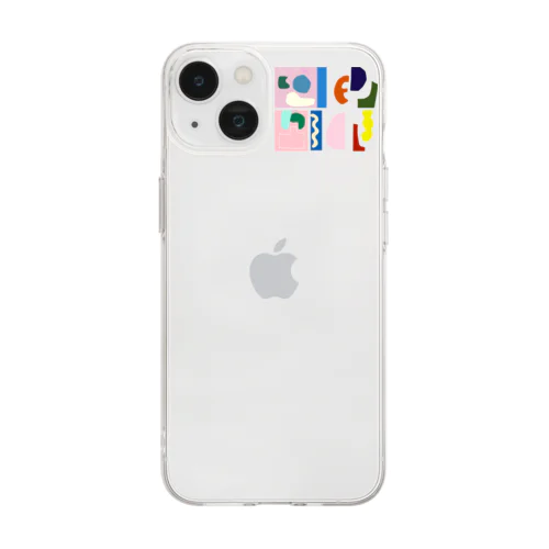 Megumi moi et toi Soft Clear Smartphone Case