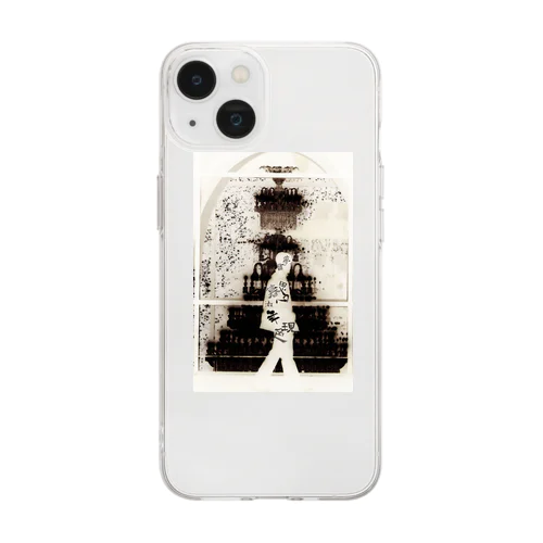 思い Soft Clear Smartphone Case