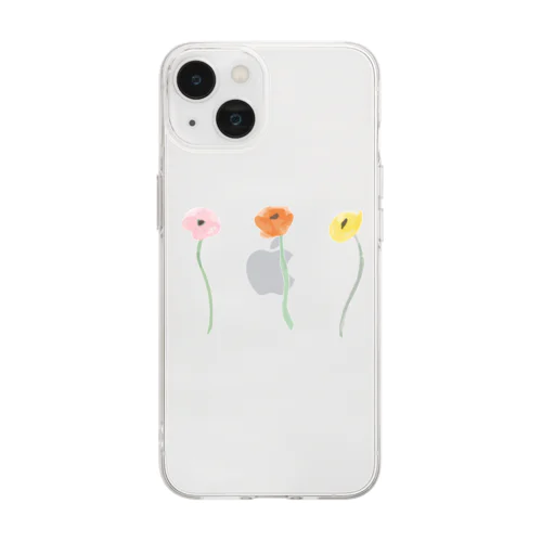 spring flowers Soft Clear Smartphone Case