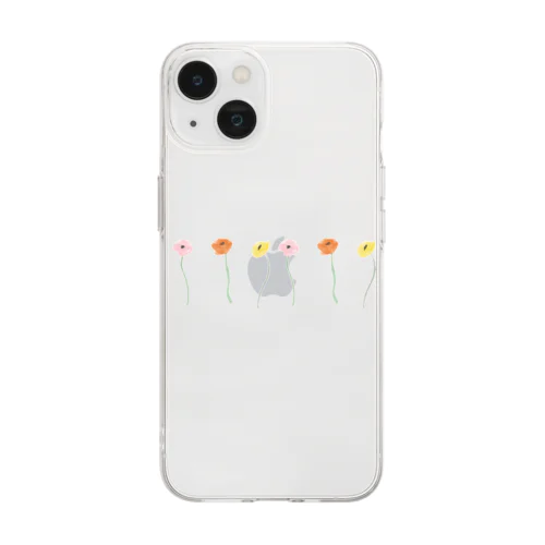 spring flowers 2 Soft Clear Smartphone Case
